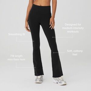 Alo 7/8 Bootcut airbrush leggings